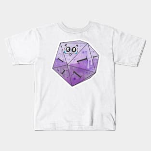 Cursed d20, Vector Art Kids T-Shirt